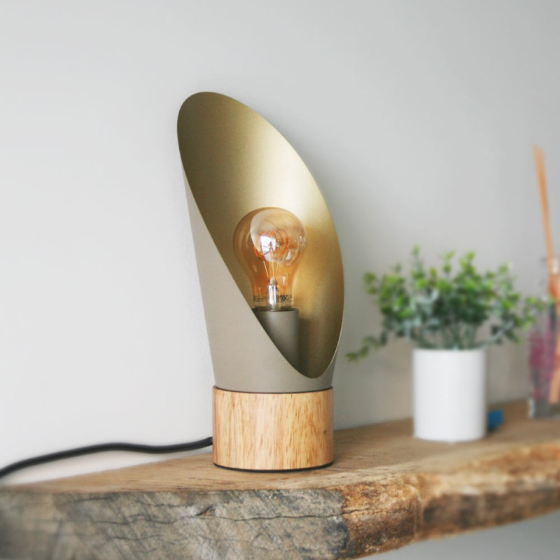 Lampe blanche design Stand UP